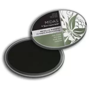 Image of Spectrum Noir Ink Pad Midas Metallic Pigment Jade Green