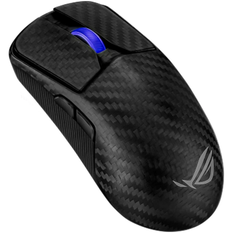 Image of ASUS ROG Harpe Ace Extreme Carbon Fibre mouse, 47-gram, Wireless/Bluetooth/USB-A, 42K DPI, 8K - 90MP03U0-BMUA00