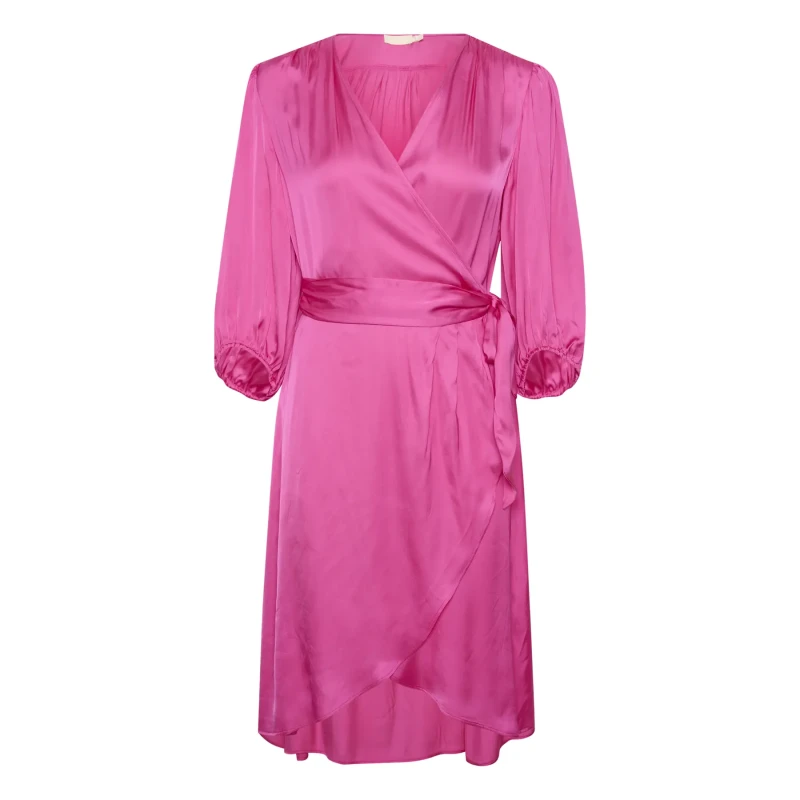 Image of Soaked in Luxury Wrap dress For Her Soaked in Luxury Eline Rose Female 2XL