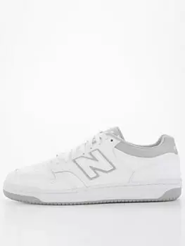 Image of New Balance 480 - White, Size 8, Men