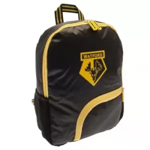 Image of Watford FC Childrens/Kids Junior Backpack (One Size) (Black/Yellow)