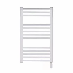 Image of Elnur 150W White Heated Towel Rail With Thermostat