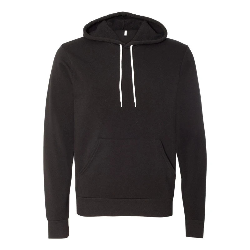 Image of Bella + Canvas Pullover Hoodie in Black Size: XS Black Unisex XS