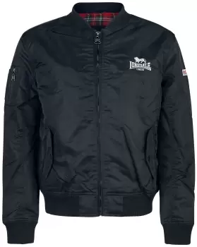 Image of Lonsdale London Tern Hill Bomber Jacket black