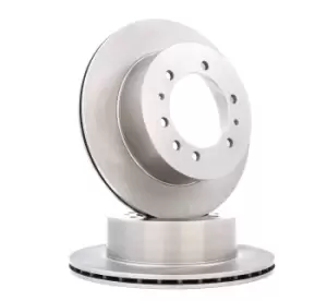 Image of RIDEX Brake disc NISSAN 82B0430 4320605J03,4320605J04,43206VB000 Brake rotor,Brake discs,Brake rotors