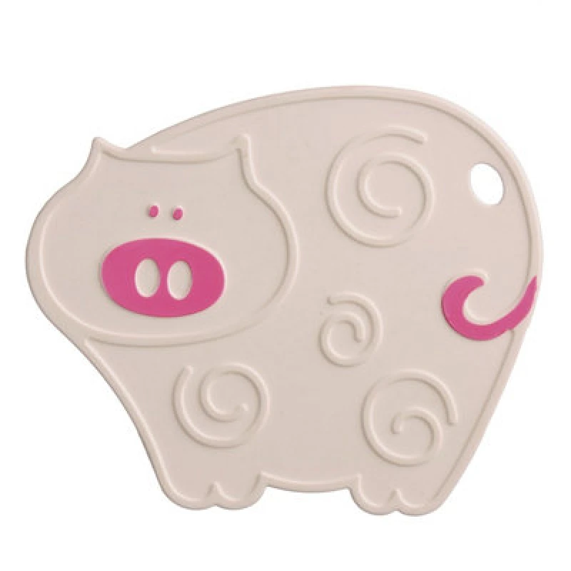 Image of Premier Housewares Silicone Pig Trivet White