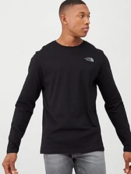 Image of The North Face Long Sleeve Easy T-Shirt - Black