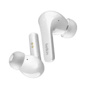 Image of Belkin SOUNDFORM Flow Headset Wireless In-ear Calls/Music USB...
