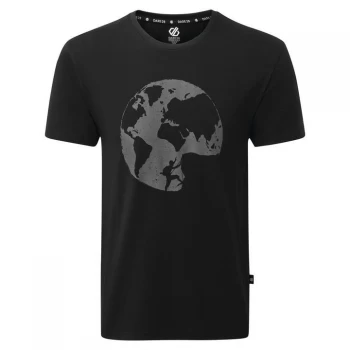 Image of Dare2B Determine Organic Cotton T-Shirt - Black