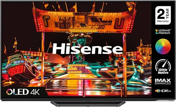 Image of Hisense 48" 48A85HTUK Smart 4K Ultra HD OLED TV