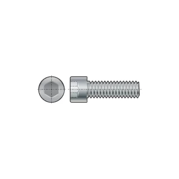 Image of M12X80 Skt Head Cap Screw Fully Threaded (GR-12.9) - Qualfast