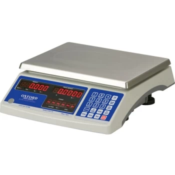 Image of Oxford - Electronic Weigh & Count Scales 15KGX2GM