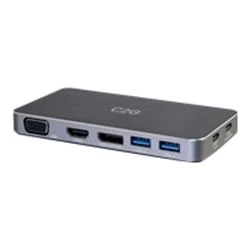 Image of C2G Docking station - USB-C, VGA, HDMI, DP