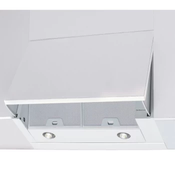 Image of De Dietrich DHE1146A 60cm Canopy Cooker Hood - Black - C Rated