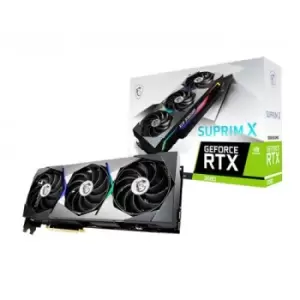 Image of MSI RTX 3080 SUPRIM X 10G LHR graphics card NVIDIA GeForce RTX 3080 10 GB GDDR6X