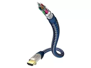 Image of Inakustik 0042302 HDMI cable 2m HDMI Type A (Standard) Blue