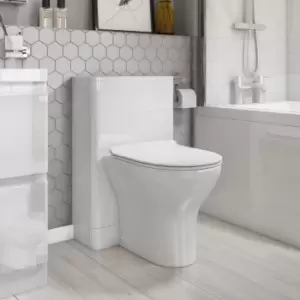 Image of Portland Back to Wall Toilet with Slim Soft Close Seat