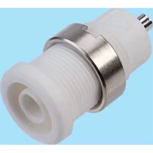 Image of PJP 3270-C-Bc White 4mm Safety Socket 3270 Series