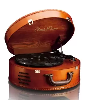 Image of Lenco TT-34 audio turntable Belt-drive audio turntable Brown