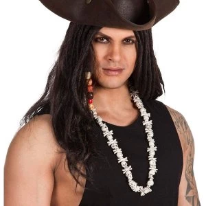 Image of Skull and Bones Necklace Fancy Dress