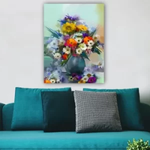 Image of 461805736_70100 Multicolor Decorative Canvas Painting