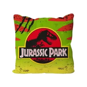 Image of Jurassic Park Cushion Car Logo 40 x 40 cm
