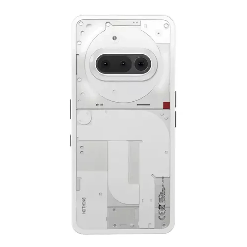 Image of Nothing Nothing Phone (3a) 17.2cm (6.77") Dual SIM Android 15 5G USB Type-C 8GB 128GB 5000 mAh White A10400143