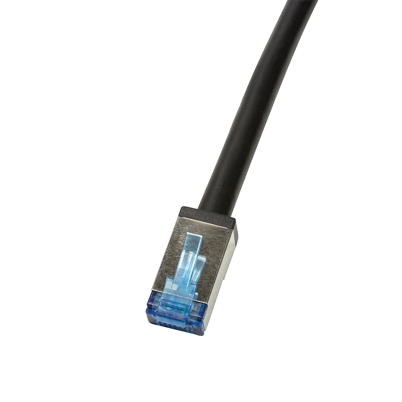 Image of LogiLink CQ7143S networking cable Black 50 m Cat6a S/FTP (S-STP)
