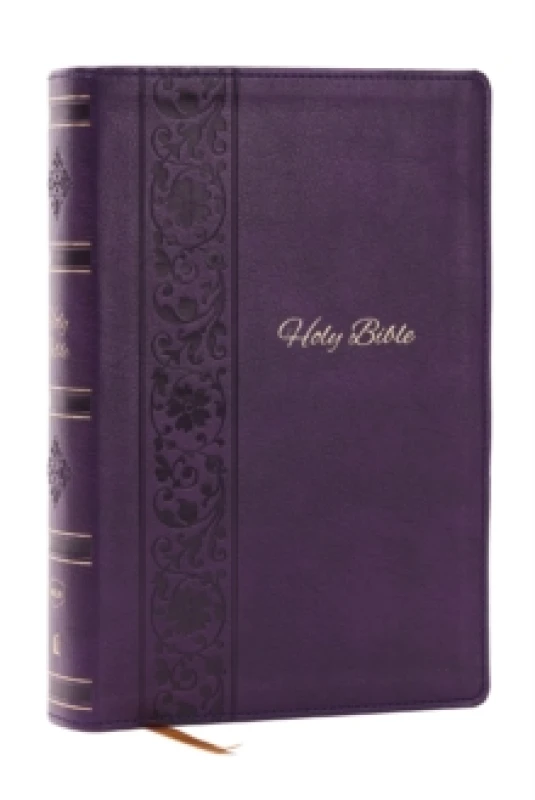 Image of NKJV Bible: Personal Size Giant Print, Purple Leathersoft, Holy Bible, Red Letter, Comfort Print: New King James Version Leather / fine binding