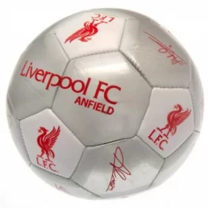 Image of Liverpool FC Football Signature Silver