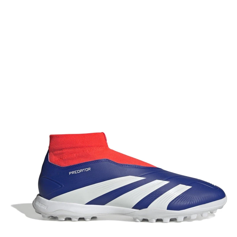Image of adidas Predator League Laceless Astro Turf Football Boots - Blue Blue 8