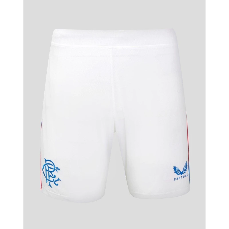 Image of Castore Rangers Home Shorts 2024 2025 Adults - White White S