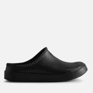 Image of Hunter In/Out Bloom Algae Foam Clogs - Black - UK 8