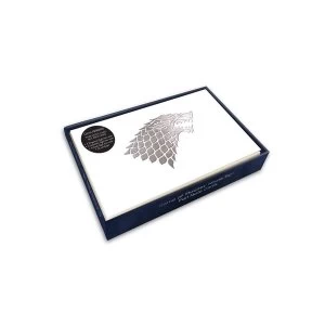 Image of Game of Thrones Foil Note Cards 12-Pack House Sigil 89 x 132 mm