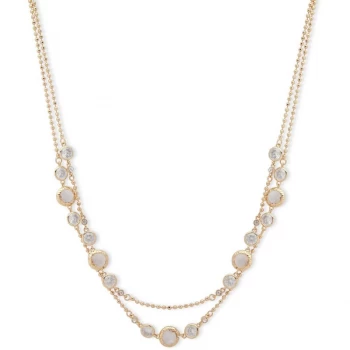 Image of Anne Klein Jewellery Spotlight 2 Row Collar Necklace