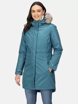 Image of Regatta Lyanna Waterproof Parka - Green, Size 24, Women