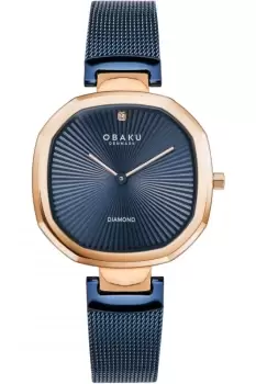 Image of Ladies Obaku Brilliant Ocean Watch V277LXVLML