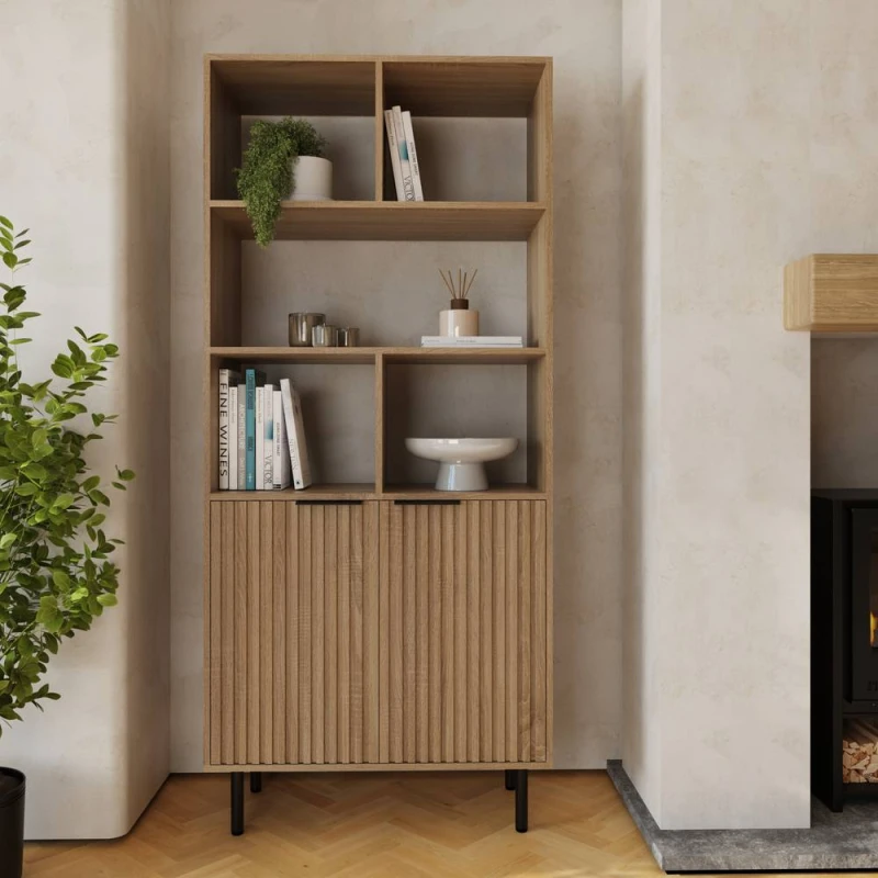 Image of Gfw Nervata Display Unit - Fsc Certified Oak WVUKW Unisex