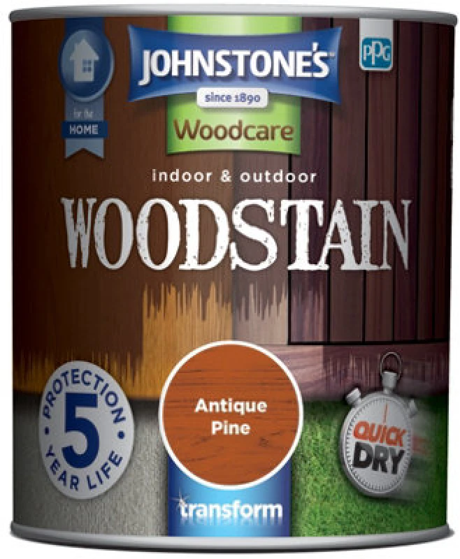 Image of Johnstone's Indoor & Outdoor Woodstain Antique Pine - 750Ml