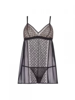 Image of DKNY Nightfall chemise Black