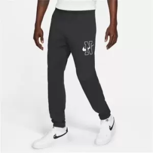 Image of Nike Retro Fleece Joggers Mens - Black