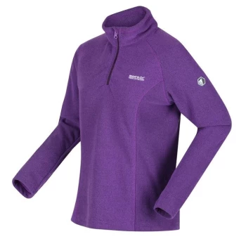 Image of Regatta Womens Kenger Half Zip Fleece - PurpleSapphi