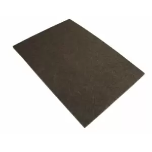 Image of Felt Sheet Black Cut to Size - 150 x 110mm - 2 Pack