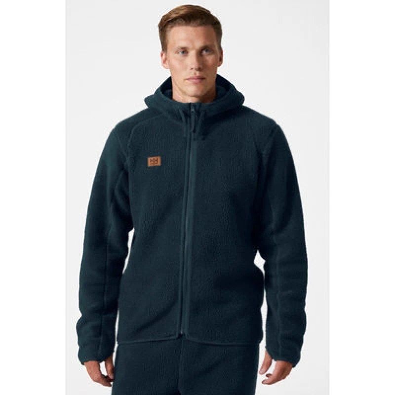 Image of Helly Hansen Heritage Pile Hoodie Navy