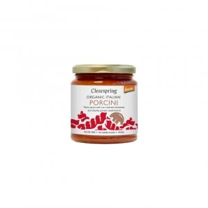 Image of Clearspring Demeter Italian Porcini Pasta Sauce 300g