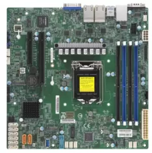 Image of Supermicro X11SCH-LN4F - Motherboard - micro ATX - Motherboard -...