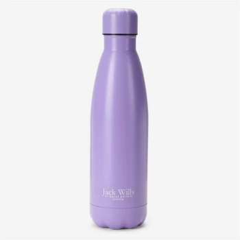 Image of Jack Wills Eco Metal Flask Water Bottle - Lilac
