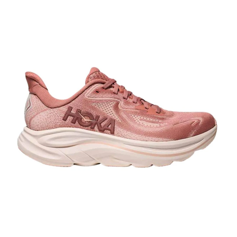 Image of Hoka Clifton 10 Pink White AW25 Womens Shoes, Size EU 36 2/3