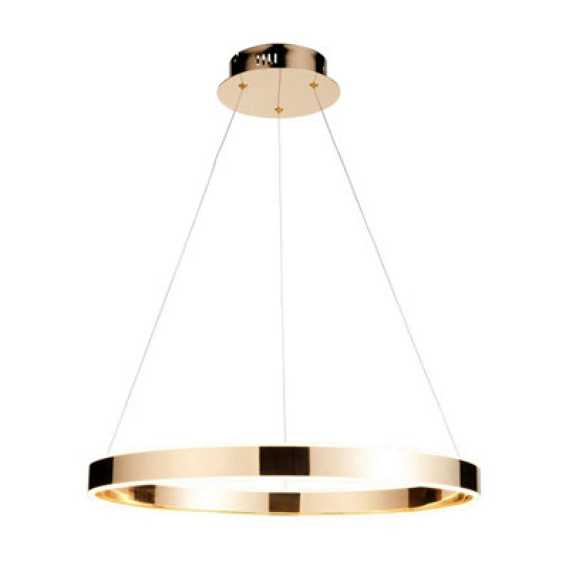 Image of SO'HOME Gem Contemporary Pendant Light in Gold Finish Gold-Coloured ONE SIZE