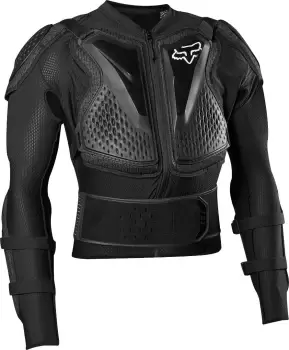 Image of FOX Titan Youth Motocross protector jacket, black, black, Size One Size